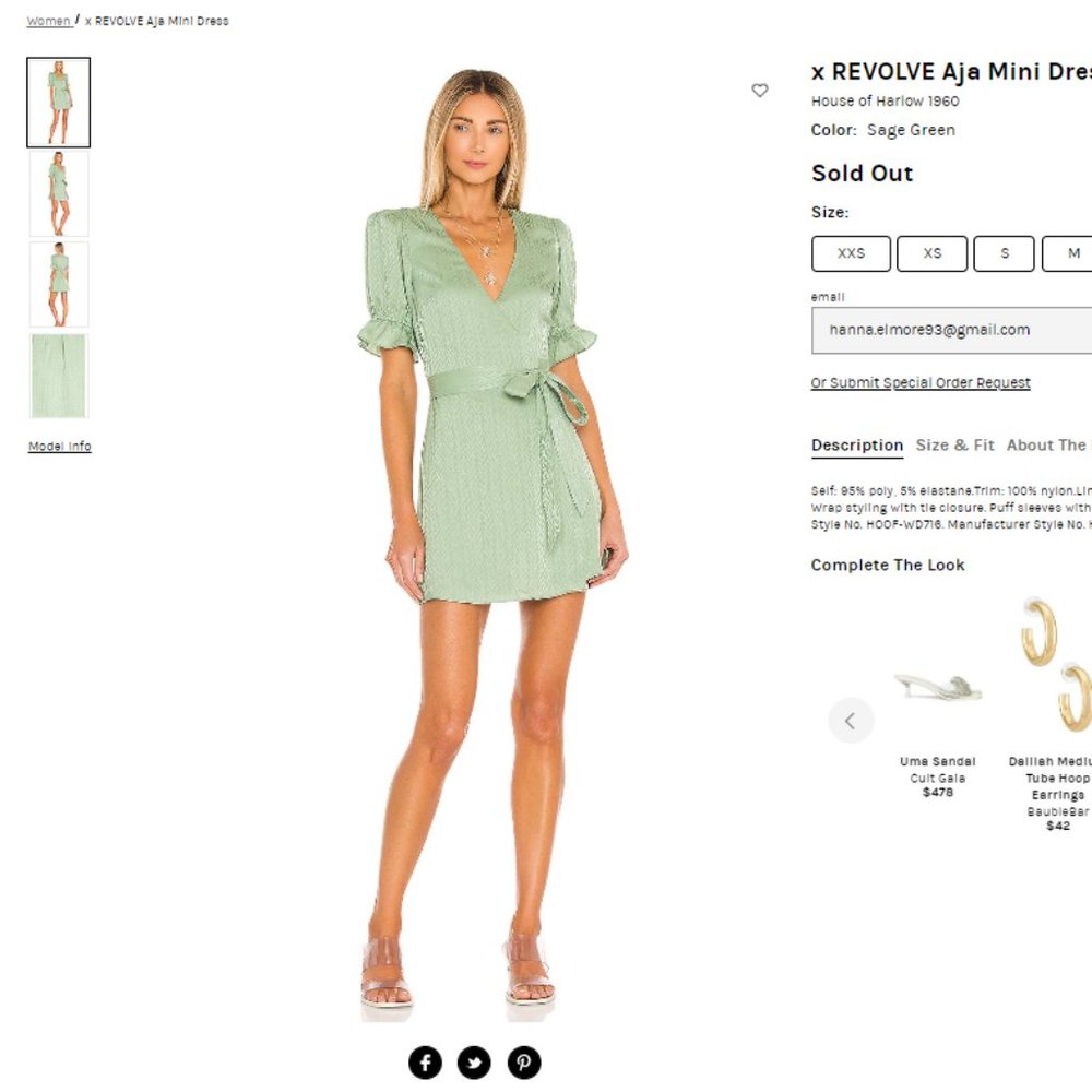 REVOLVE x Aja Mini Dress